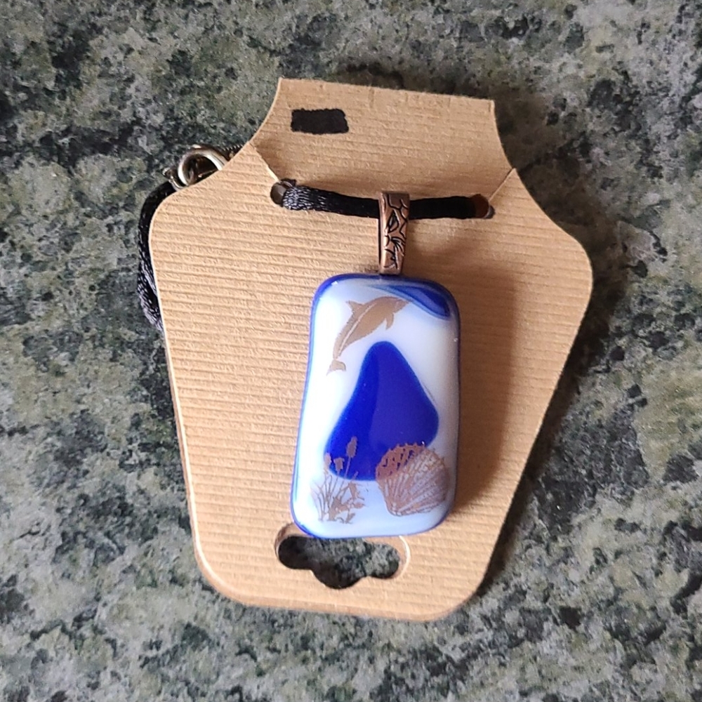 Handblown Glass Pendant